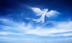 sky angel blue