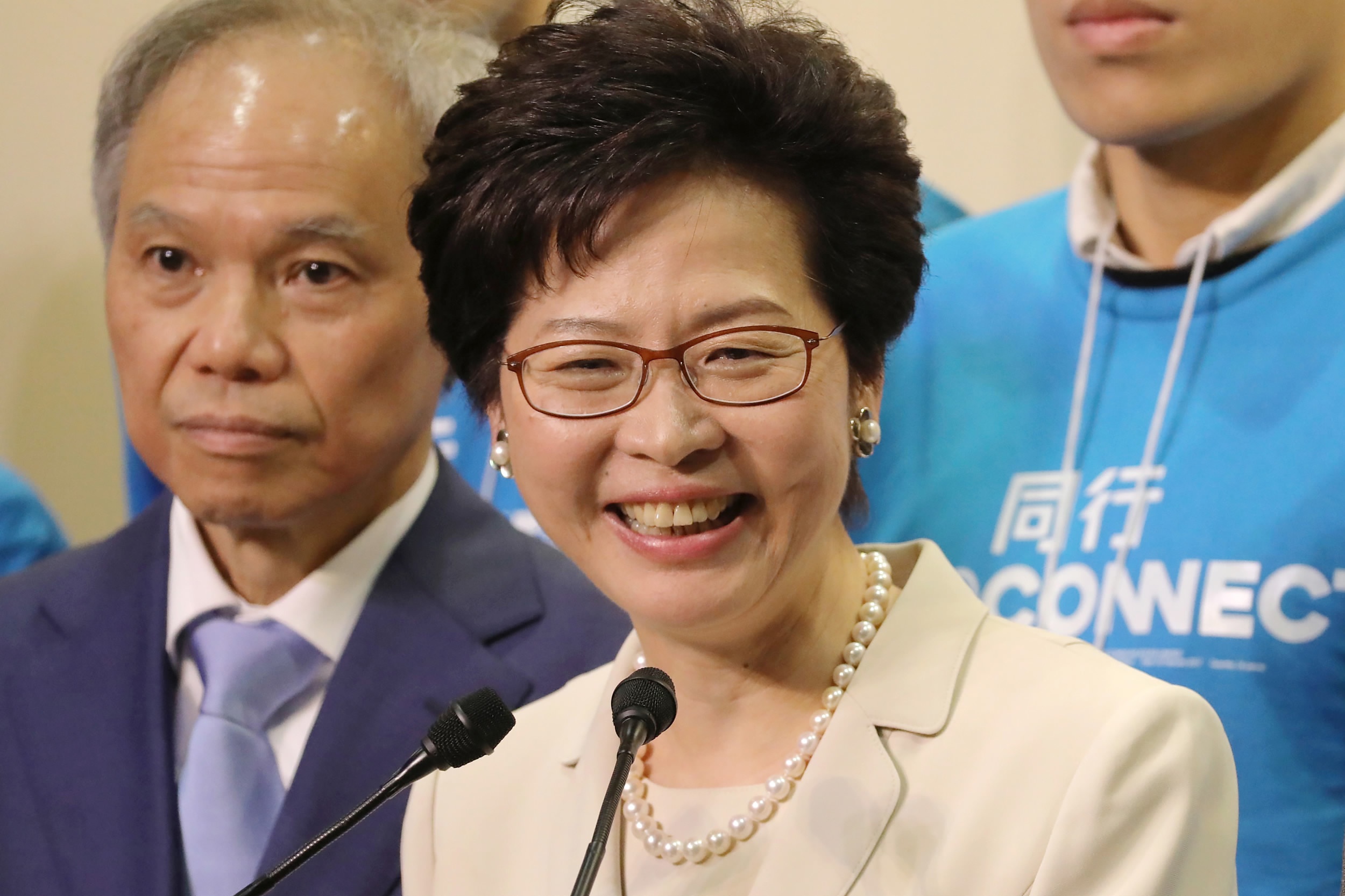 香港第一位女特首林郑月娥 香港第一位女特首林郑月娥