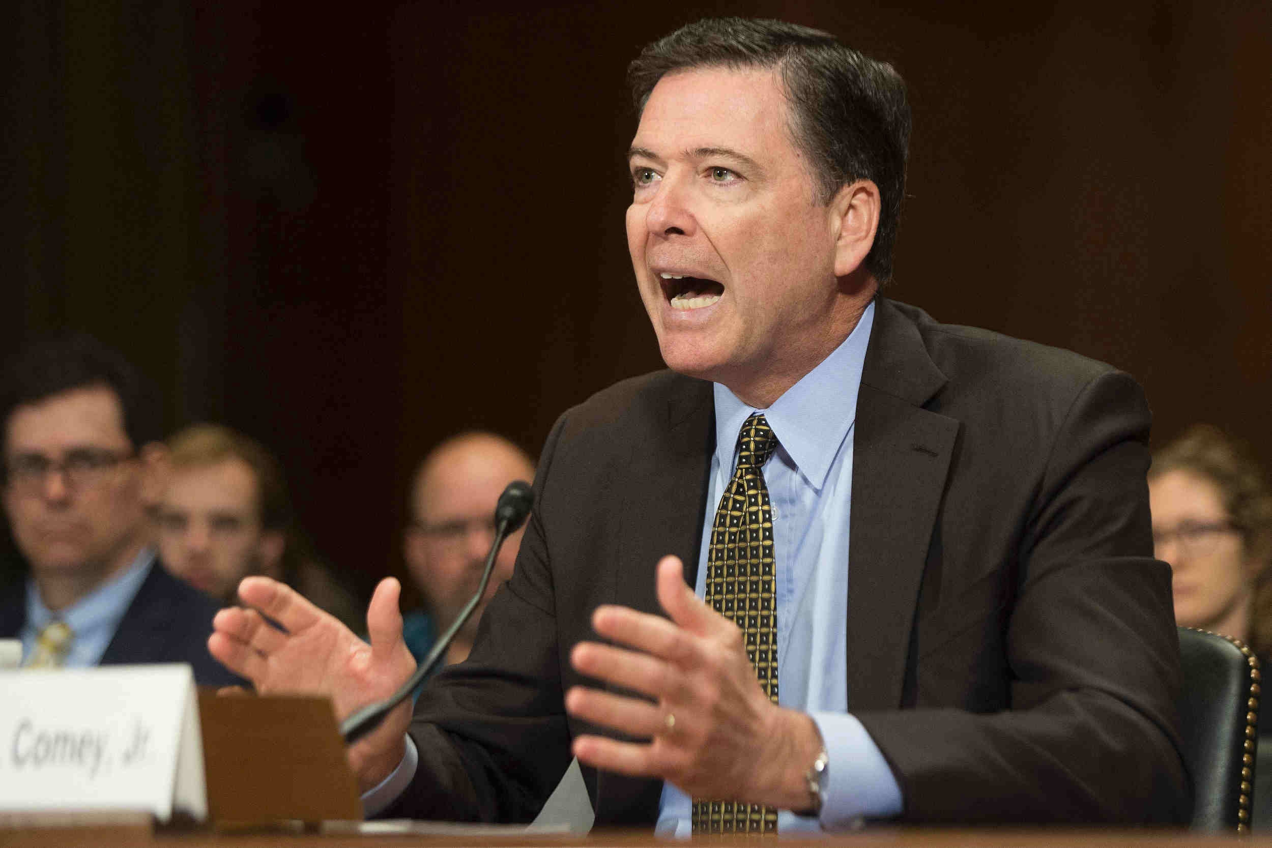 前FBI局长詹姆斯‧科米听证会比NBA季后赛还受欢迎? 前FBI局长詹姆斯‧科米听证会比NBA季后赛还受欢迎?