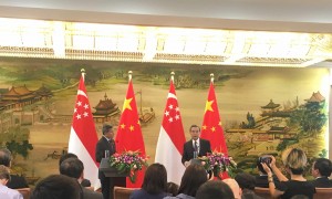 一带一路峰会为中国新加坡打开新局面
