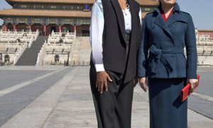 美国第一夫人米歇尔中国旅游日志2