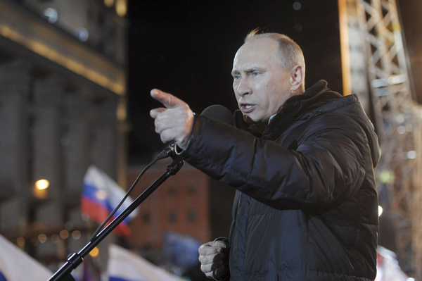 Putin Won the Presidential Election Putin Won the Presidential Election