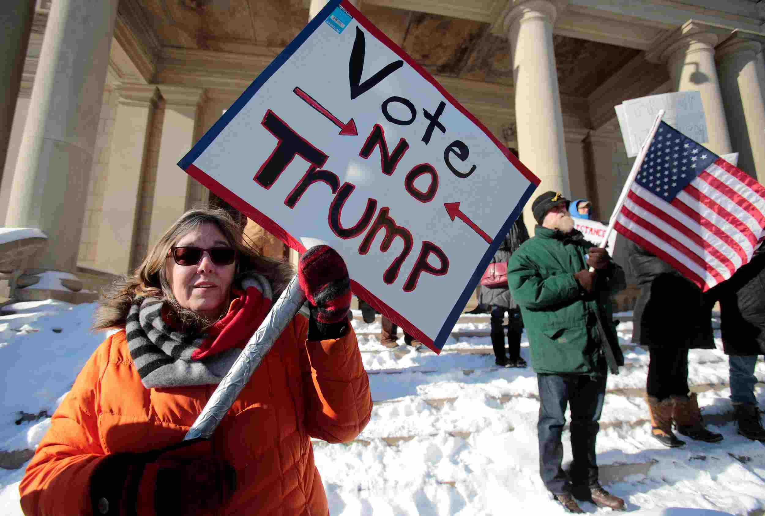 Trump blasts states for refusing to hand over voter data Trump blasts states for refusing to hand over voter data