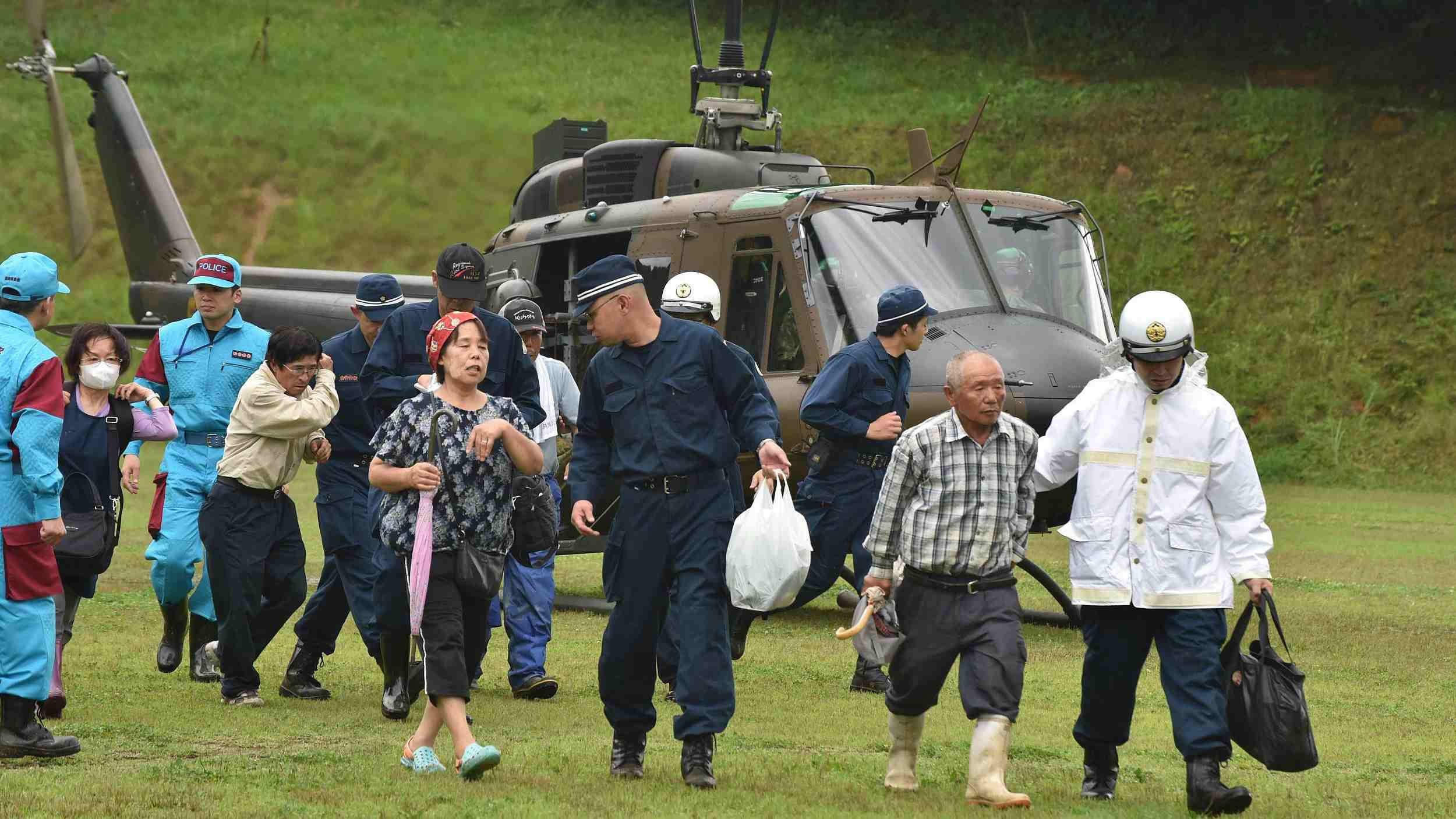 日本洪水死亡人数上升至18人 日本洪水死亡人数上升至18人