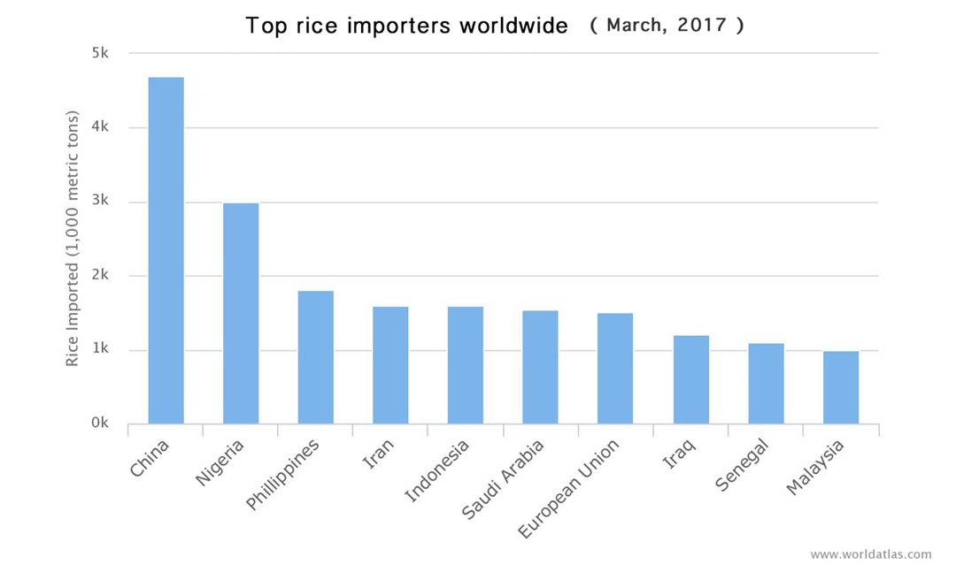 中国将首次允许进口美国大米 中国将首次允许进口美国大米