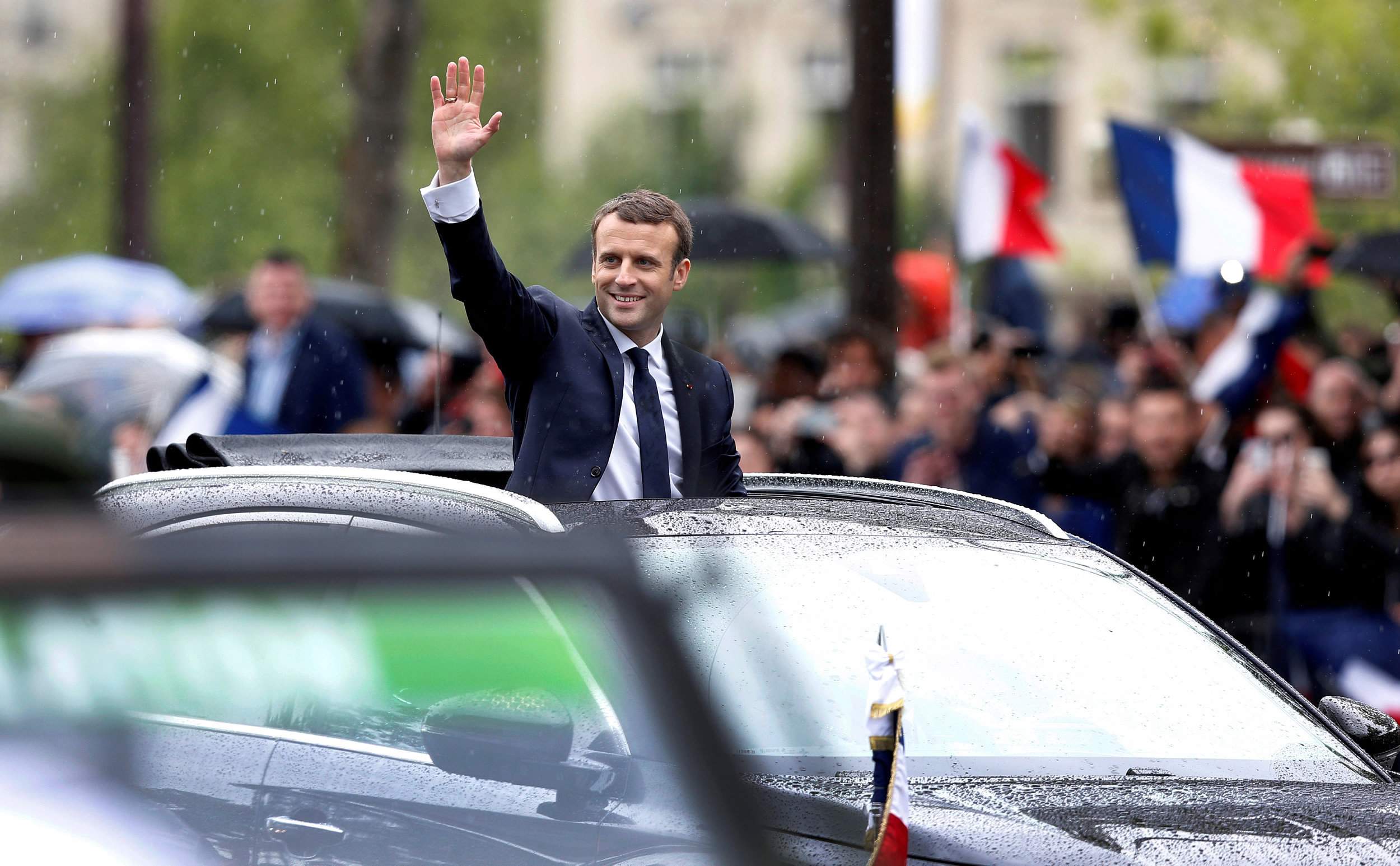 Macron slumps in polls as realities of office bite Macron slumps in polls as realities of office bite