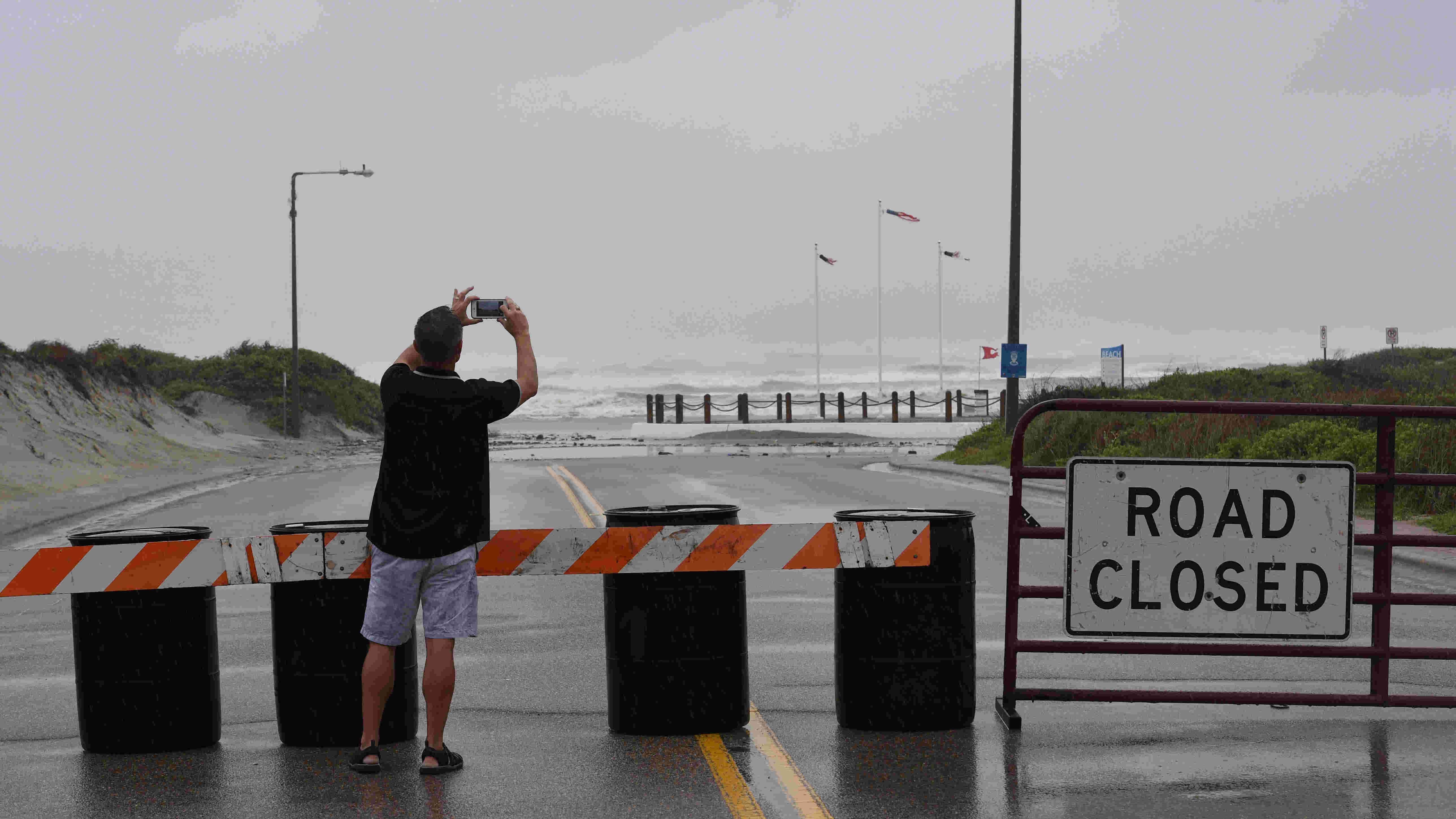 Harvey飓风登陆数小时后升至四级 Harvey飓风登陆数小时后升至四级