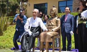 美国设立首个二战期间慰安妇纪念像