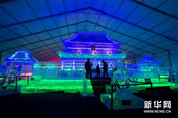 奥林匹克公园冰灯节庆元宵 奥林匹克公园冰灯节庆元宵