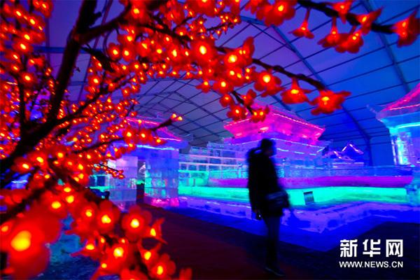 奥林匹克公园冰灯节庆元宵 奥林匹克公园冰灯节庆元宵