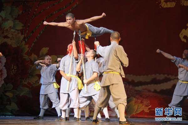 中国少林功夫在达喀尔 中国少林功夫在达喀尔