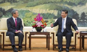 习近平会见韩国国会代表团