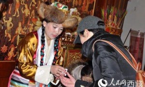 西藏博物馆展出藏历新年习俗