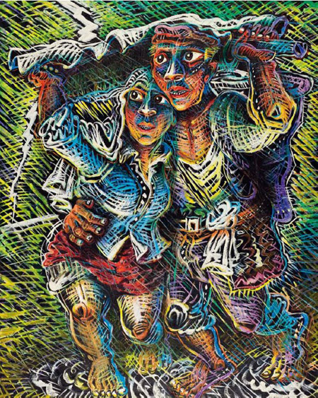 全国美术优秀作品展山东济南绽放