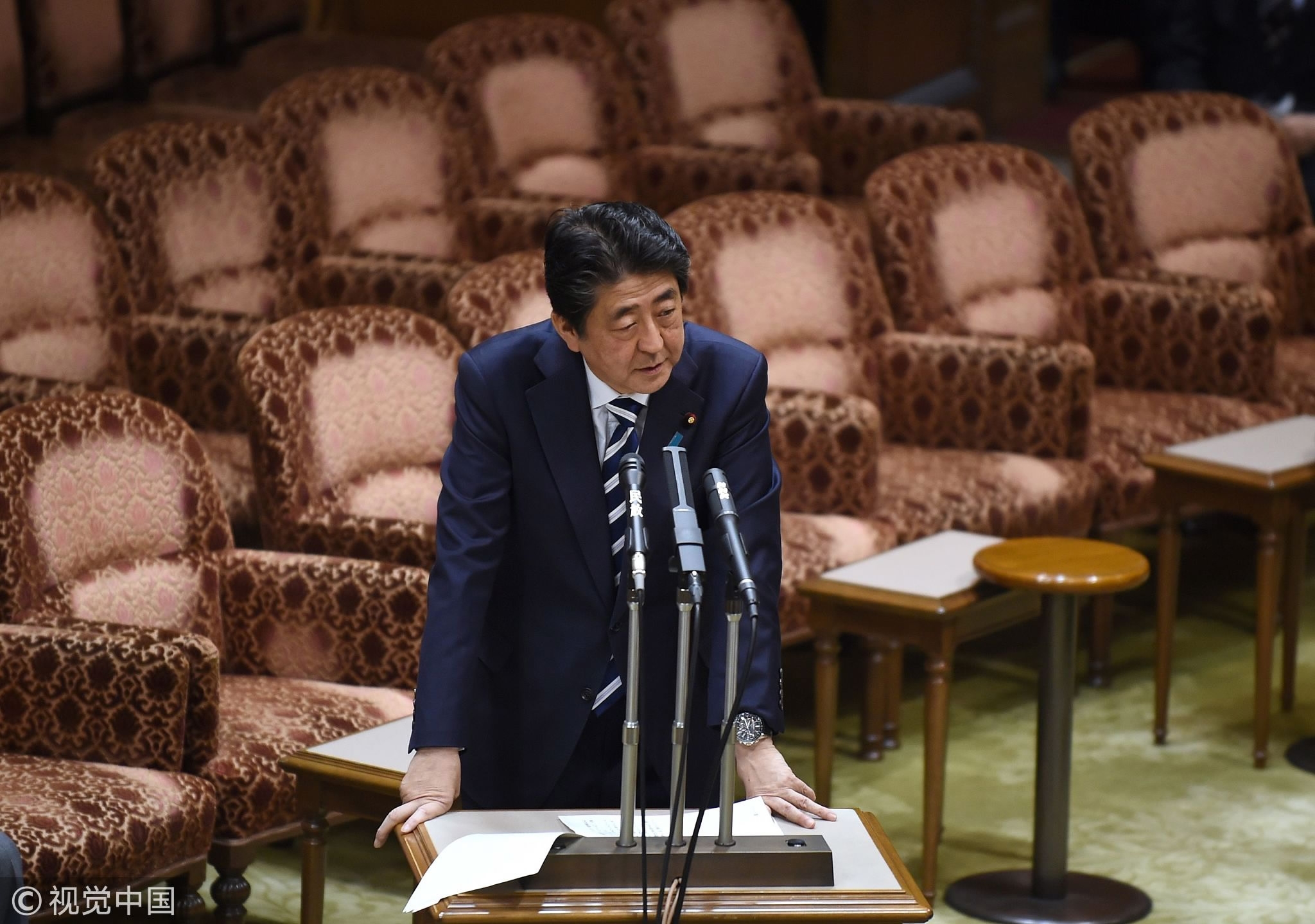 安倍否认篡改森友学园丑闻相关文件 安倍否认篡改森友学园丑闻相关文件