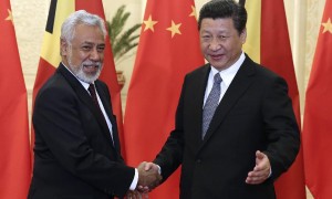中国东帝汶宣布全面合作伙伴关系