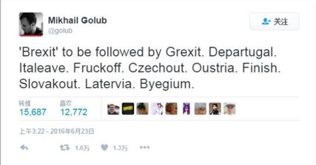 英语流行词:脱欧Brexit悔脱Regrexit 英语流行词:脱欧Brexit悔脱Regrexit