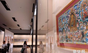 西藏唐卡国家博物馆展出