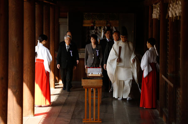 日本146名国会议员参拜靖国神社 日本146名国会议员参拜靖国神社