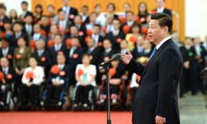 中国领导人表彰残疾人自强模范