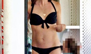 卡梅伦大赞夫人好身材
