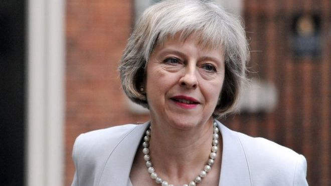 英国新首相特雷莎·梅访问苏格兰 英国新首相特雷莎·梅访问苏格兰