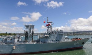 中国军舰抵达夏威夷准备环太平洋军演
