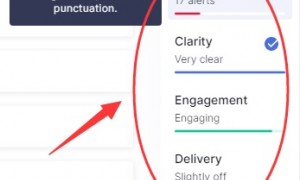 Grammarly软件中，不同颜色下划线的含义介绍