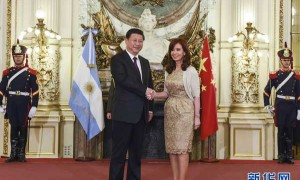 CCTV9英语新闻：习近平与阿根廷总统举行会谈