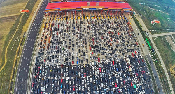 Severe traffic jams expected around mega-cities Severe traffic jams expected around mega-cities