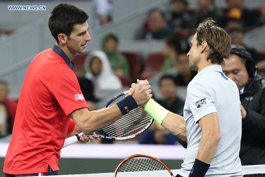 Djokovic qualified for final after beating Ferrer 2-0 Djokovic qualified for final after beating Ferrer 2-0