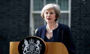 英国首相特丽莎&middot;梅：脱欧就要脱得&ldquo;干干净净&rdquo;！