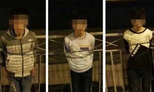 云南3个未成年人行窃被抓遭绑 胸前挂&ldquo;我是小偷&rdquo;