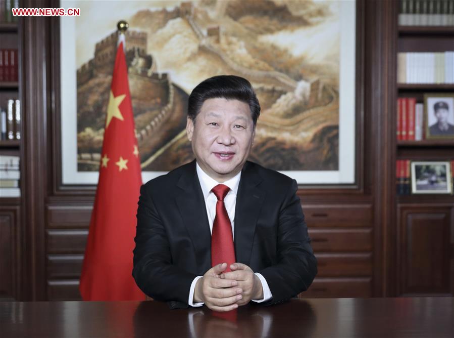 习近平主席2016年新年致辞视频 习近平主席2016年新年致辞视频