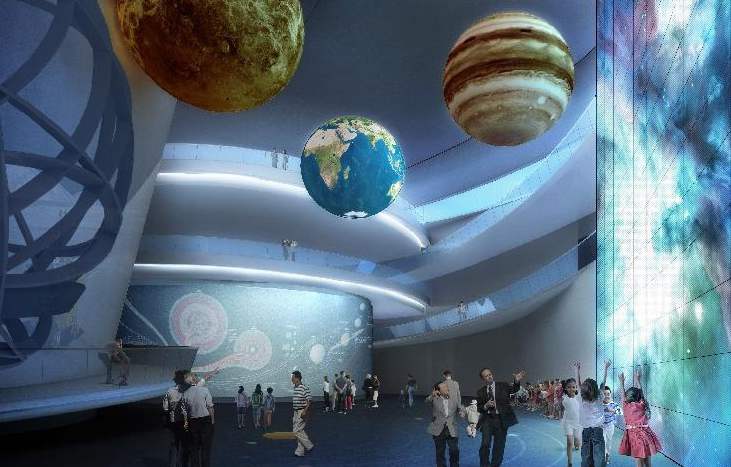 上海开建全球最大天文馆,预计2020年建成开放 上海开建全球最大天文馆,预计2020年建成开放