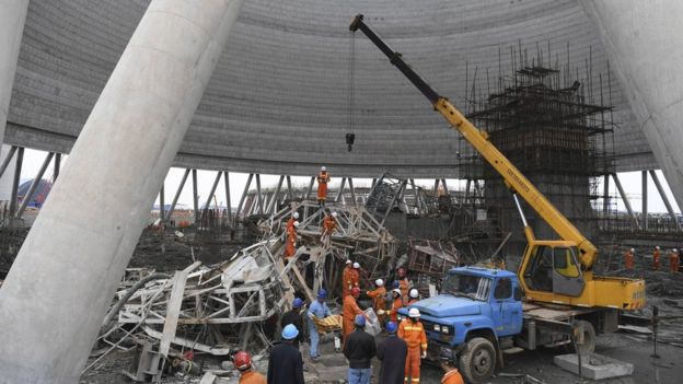 江西电厂倒塌事故 已致67人死亡! 江西电厂倒塌事故 已致67人死亡!