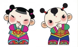 首个中华春节吉祥物发布 &ldquo;年娃&rdquo;&ldquo;春妮&rdquo;英文报道