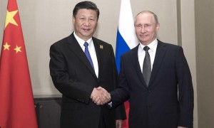 习近平与普京会晤的10个瞬间