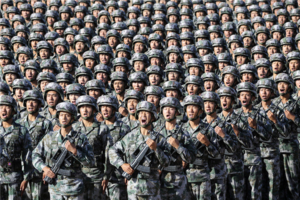 Enough capability to defend sovereignty Enough capability to defend sovereignty
