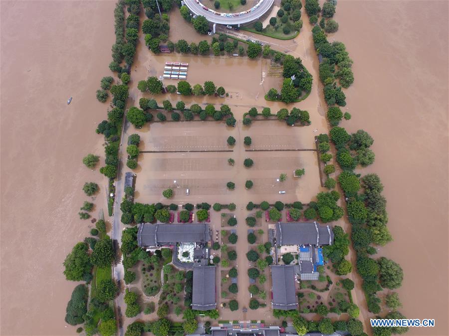 长江水位依旧高位运行 长江水位依旧高位运行