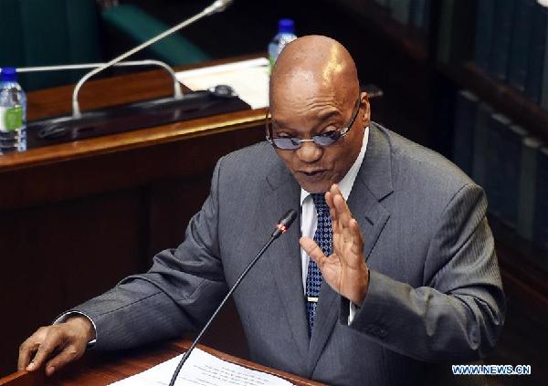 S. African President Zuma pledges to abide by court ruling o S. African President Zuma pledges to abide by court ruling o