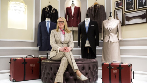 1st female master tailor opens shop on Savile Row 1st female master tailor opens shop on Savile Row