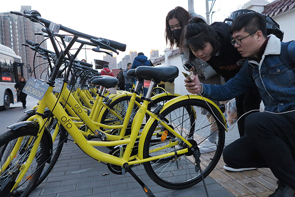 Bike sharing gets natio<em></em>nal guideline Bike sharing gets natio<em></em>nal guideline