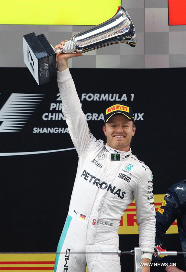 CCTV9英语新闻:F1中国大奖赛罗斯伯格夺冠 CCTV9英语新闻:F1中国大奖赛罗斯伯格夺冠