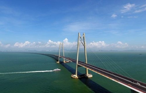 习主席宣布港珠澳大桥开通,绝美大片先睹为快 习主席宣布港珠澳大桥开通,绝美大片先睹为快