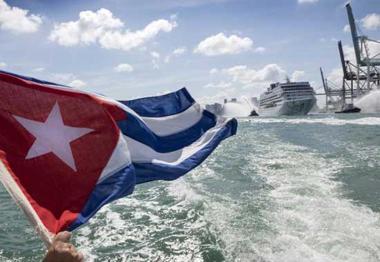 First American cruise in decades docks in Havana First American cruise in decades docks in Havana