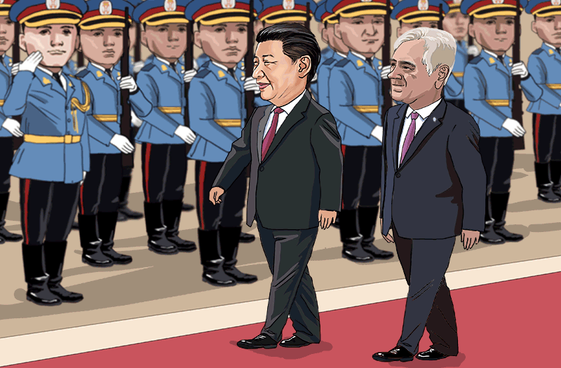 Cartoon commentary, Xi’s Europe-Asia tour ③:High time for Cartoon commentary, Xi’s Europe-Asia tour ③:High time for