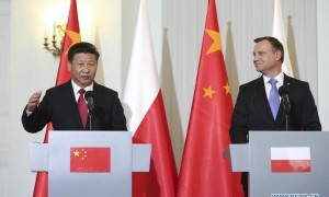 习近平同波兰总统杜达共同举办新闻发布会