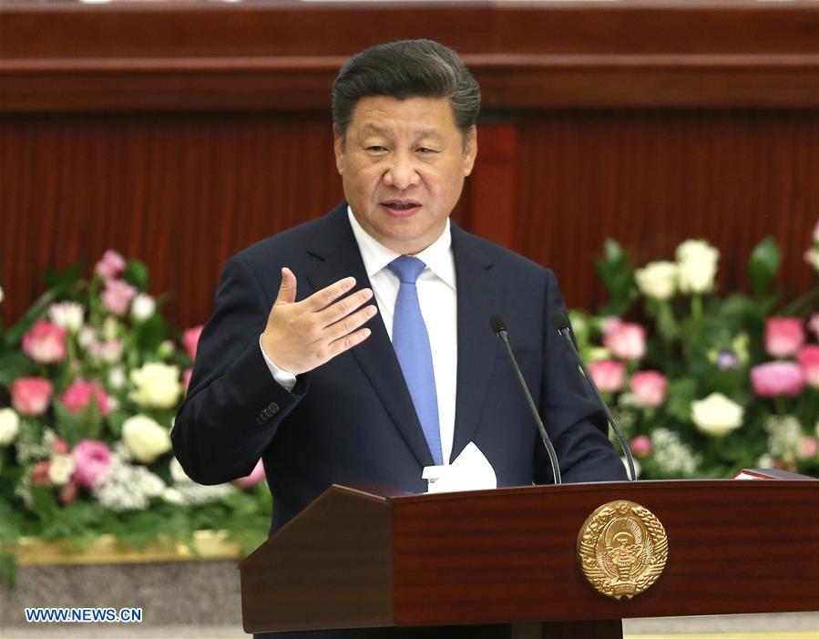 习近平主席在乌最高会议立法院发表演讲 习近平主席在乌最高会议立法院发表演讲