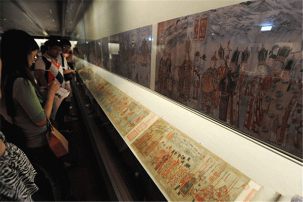 The painstaking labor of a museum restorer The painstaking labor of a museum restorer